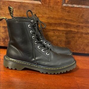 Dr. Martens Black Lace-Up Men's Boots